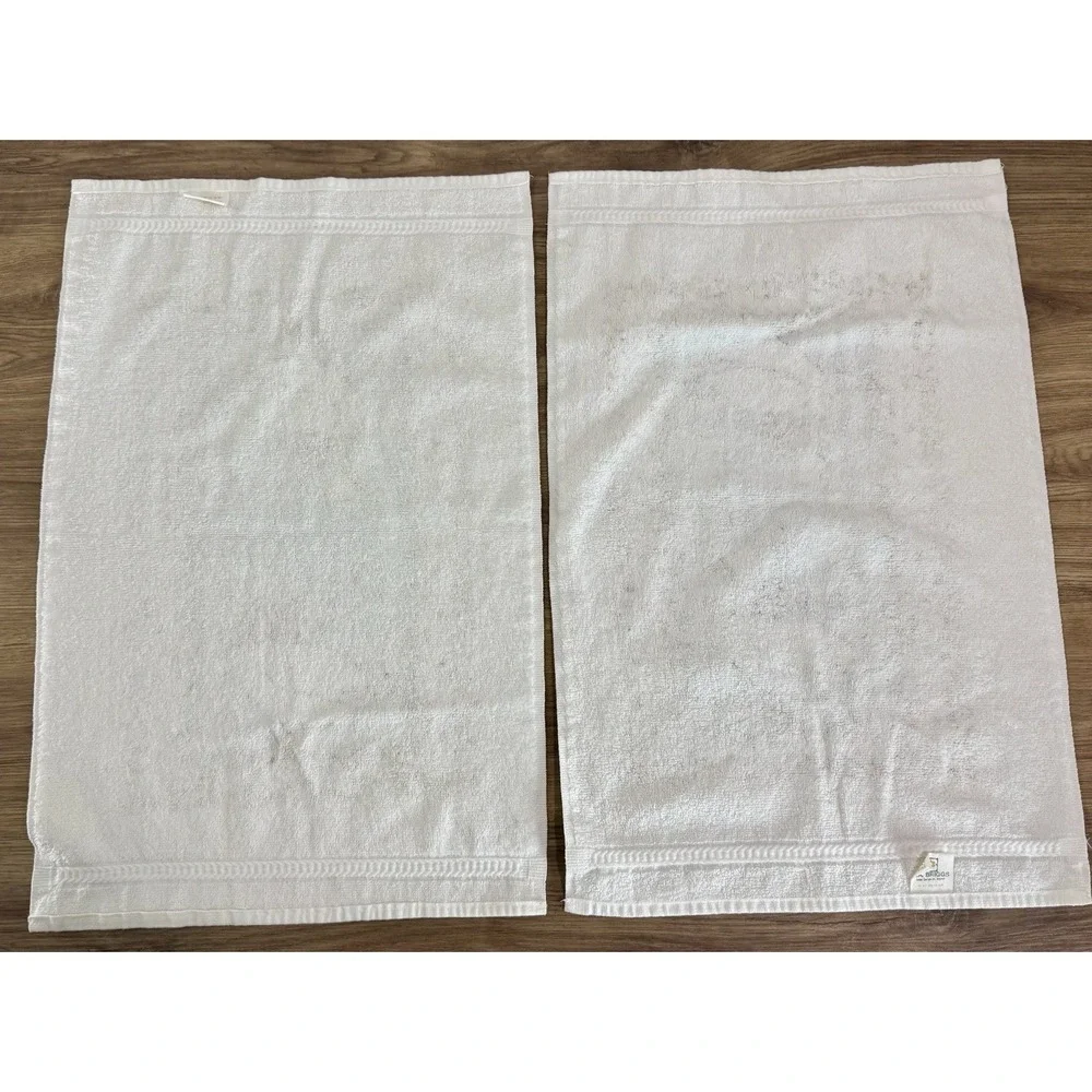 Vintage RA Briggs Goose Towel Set 3 Floral Gingham Cottagecore Wash Hand Towels